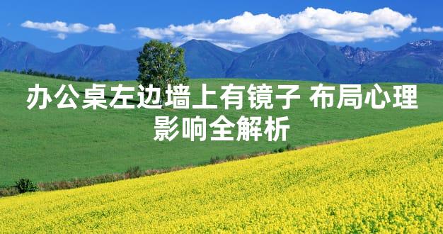 办公桌左边墙上有镜子 布局心理影响全解析
